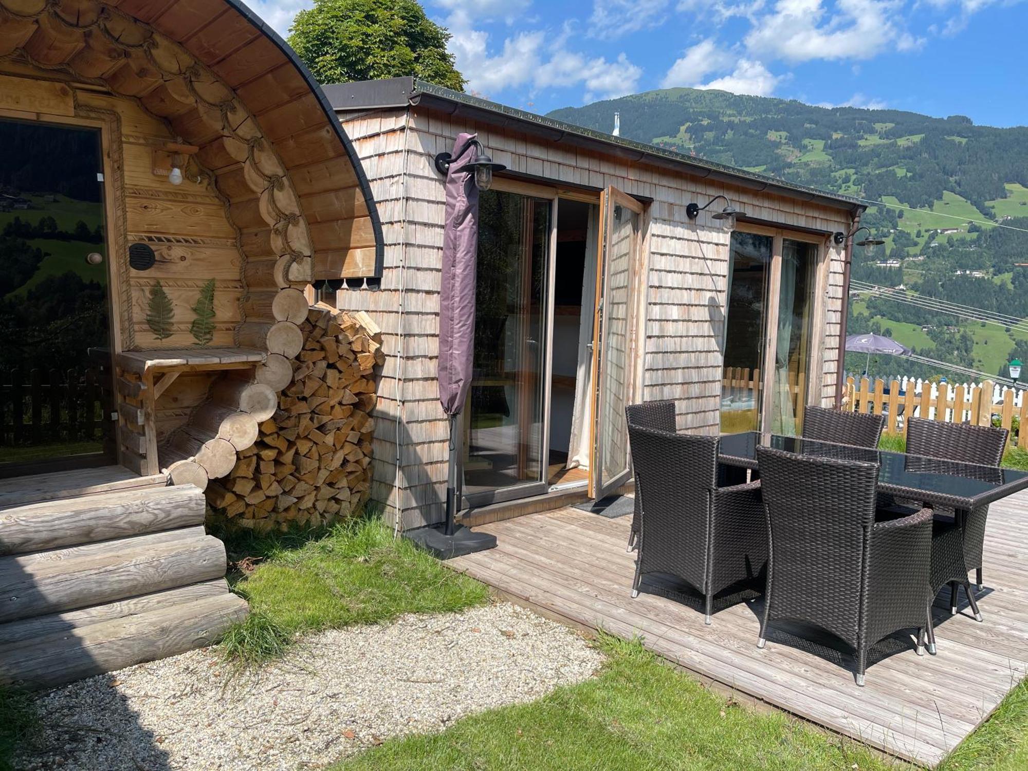 Chaleny - Das Erste Tiny House Chalet Im Zillertal Hainzenberg Exteriér fotografie